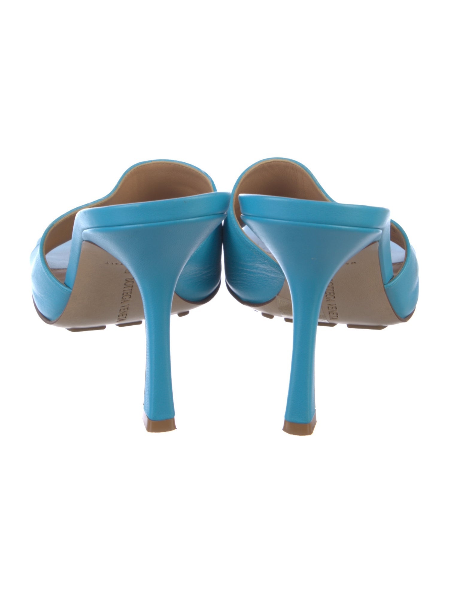 Bottega Veneta Leather Slides